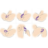 7X Pulse Pro Pulsating & Clit Stim Vibe w- Remote